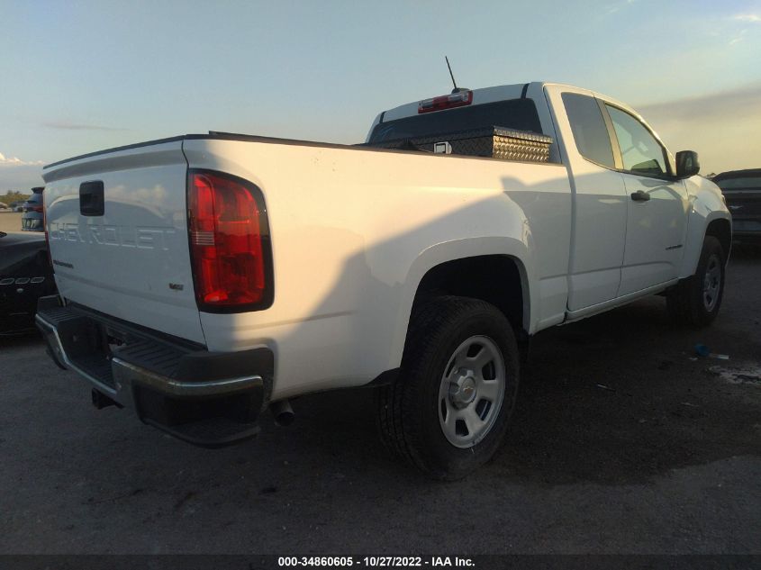 2022 CHEVROLET COLORADO 2WD WORK TRUCK VIN: 1GCHSBEN1N1113826