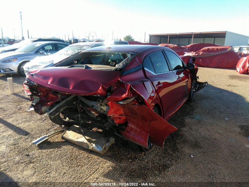 2021 NISSAN SENTRA SR VIN: 3N1AB8DV5MY314079