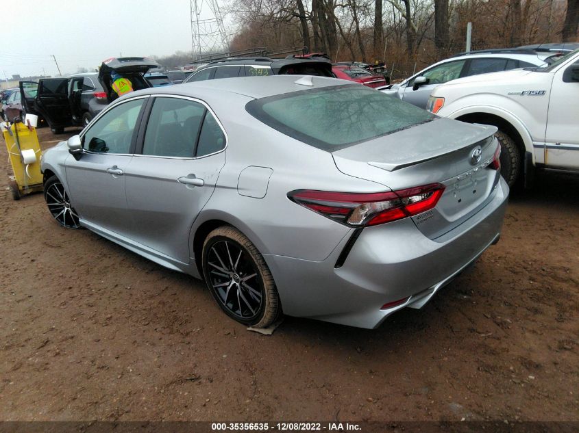 2022 TOYOTA CAMRY SE VIN: 4T1S11AK0NU044457