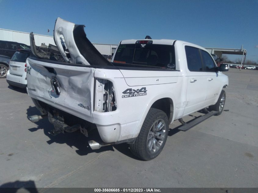 2021 RAM 1500 LARAMIE VIN: 1C6SRFJT8MN558138