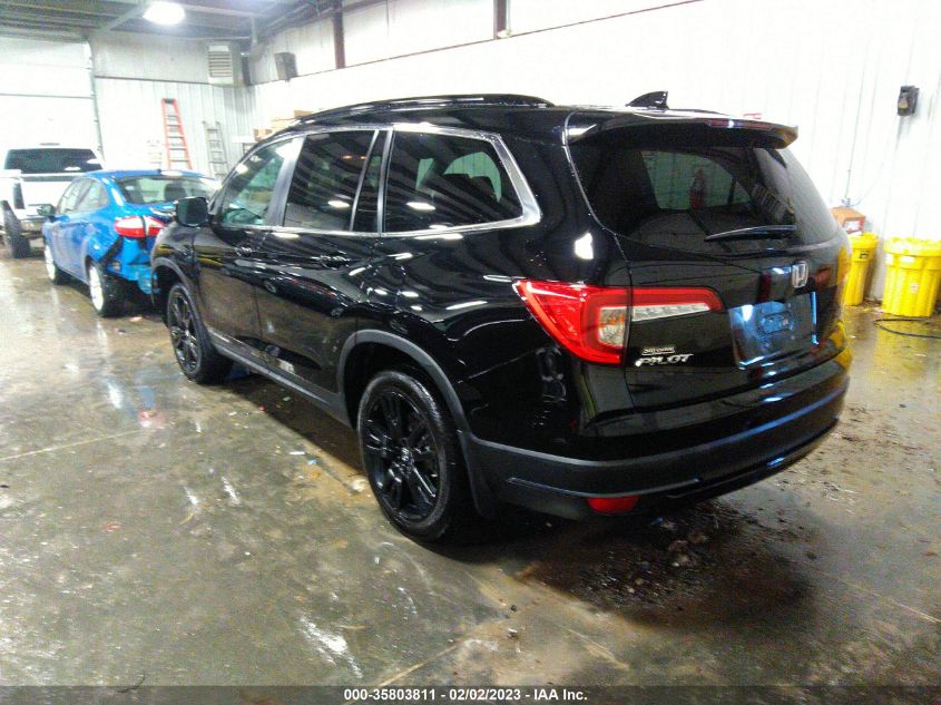 2021 HONDA PILOT SPECIAL EDITION VIN: 5FNYF6H28MB086109
