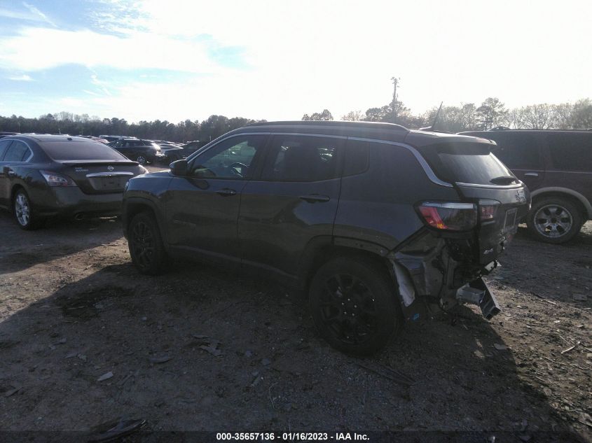 2022 JEEP COMPASS LATITUDE LUX VIN: 3C4NJDFB8NT129844