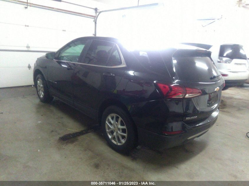 2022 CHEVROLET EQUINOX LT VIN: 3GNAXUEV1NL122797