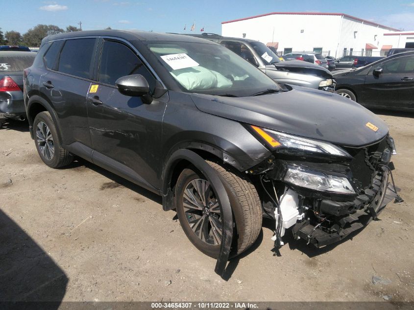 2022 NISSAN ROGUE SV VIN: 5N1BT3BA8NC717383