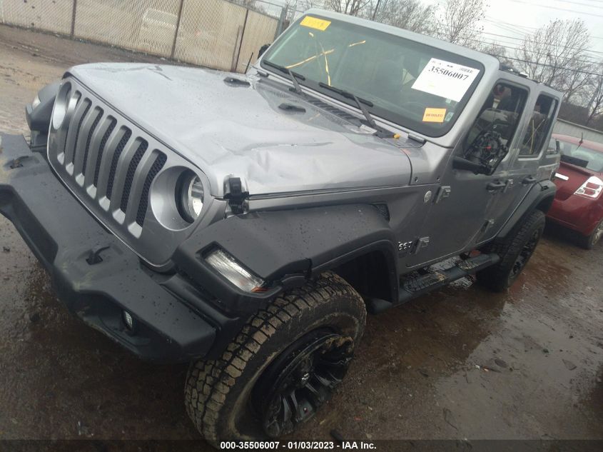 2020 JEEP WRANGLER UNLIMITED SPORT S VIN: 1C4HJXDG0LW180470