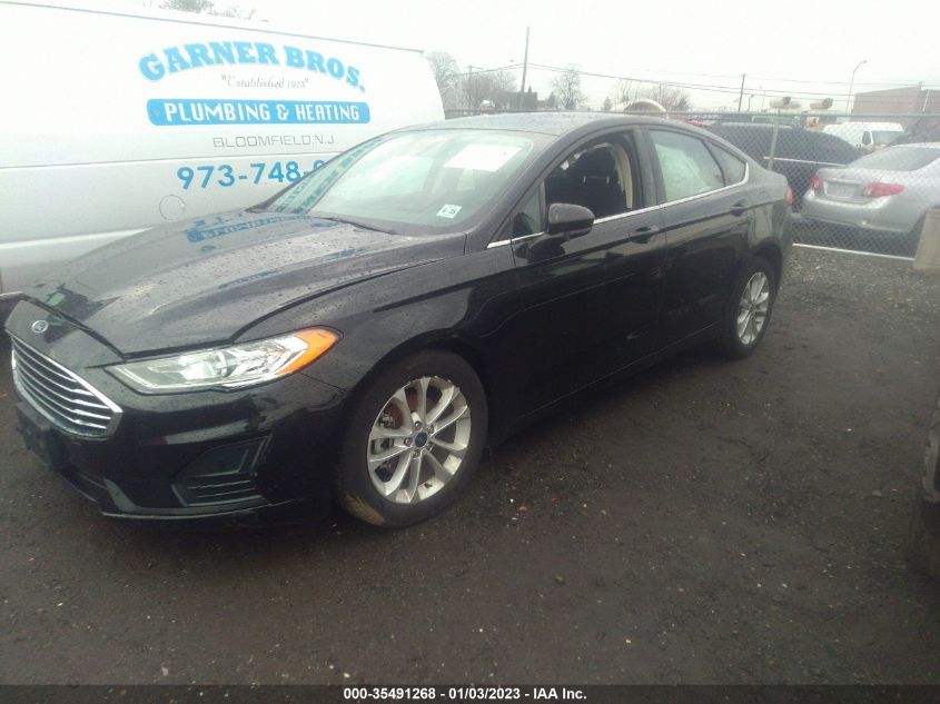 2020 FORD FUSION SE VIN: 3FA6P0HD6LR197280