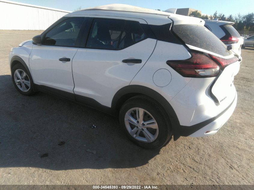 2022 NISSAN KICKS S VIN: 3N1CP5BV2NL487746