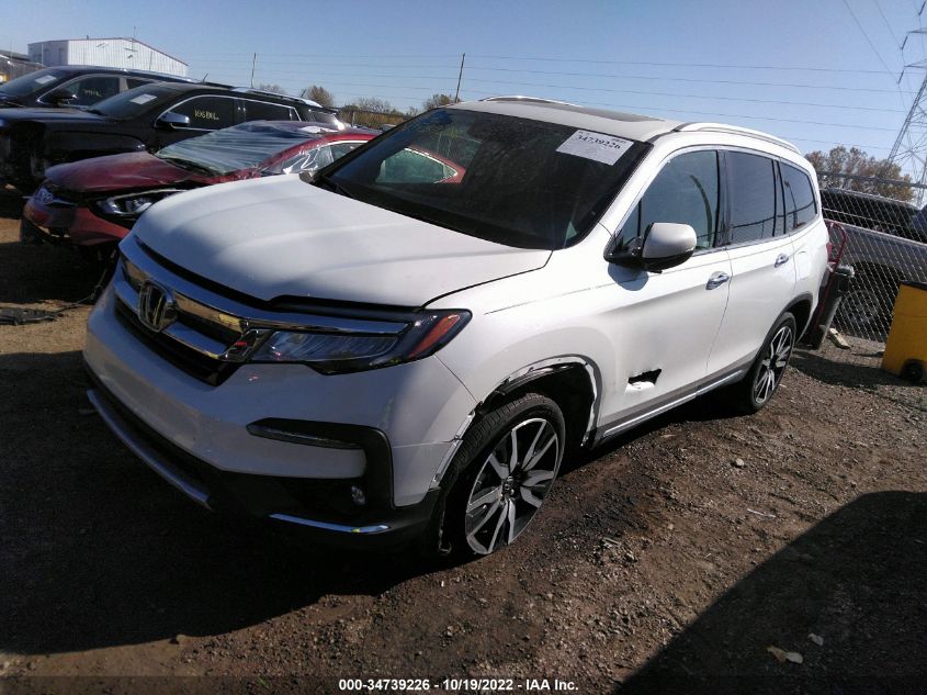 2021 HONDA PILOT ELITE VIN: 5FNYF6H03MB084783