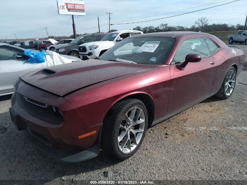 2022 DODGE CHALLENGER GT VIN: 2C3CDZJG5NH151201