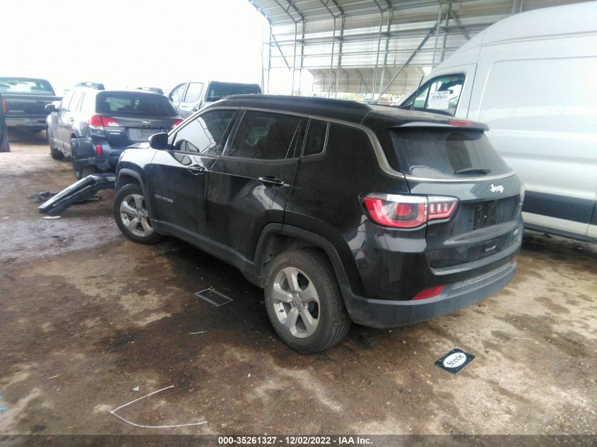 2020 JEEP COMPASS LATITUDE VIN: 3C4NJCBB5LT169781