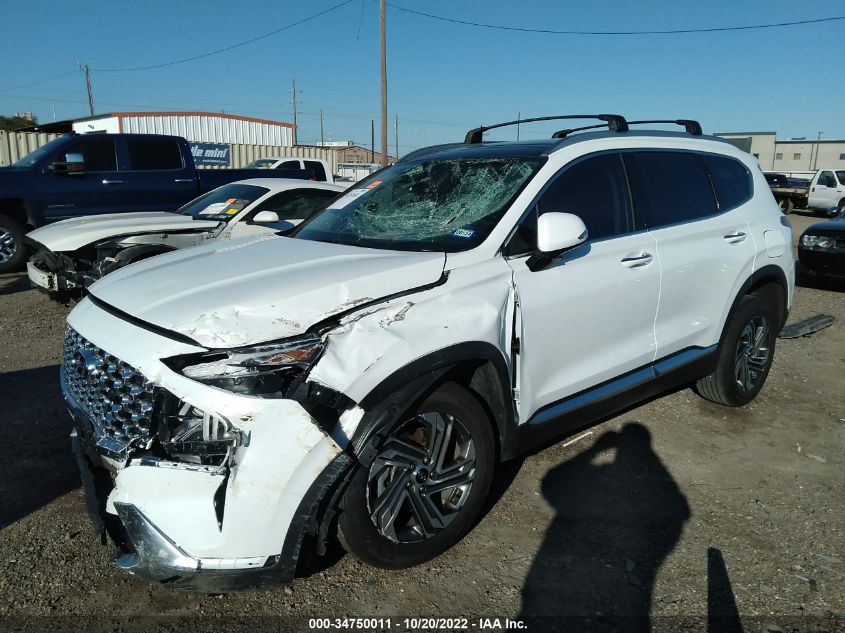 2022 HYUNDAI SANTA FE SEL VIN: 5NMS34AJ6NH467798