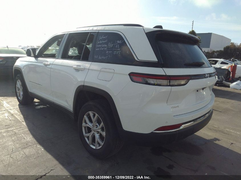 2022 JEEP GRAND CHEROKEE LIMITED VIN: 1C4RJHBG0N8598225