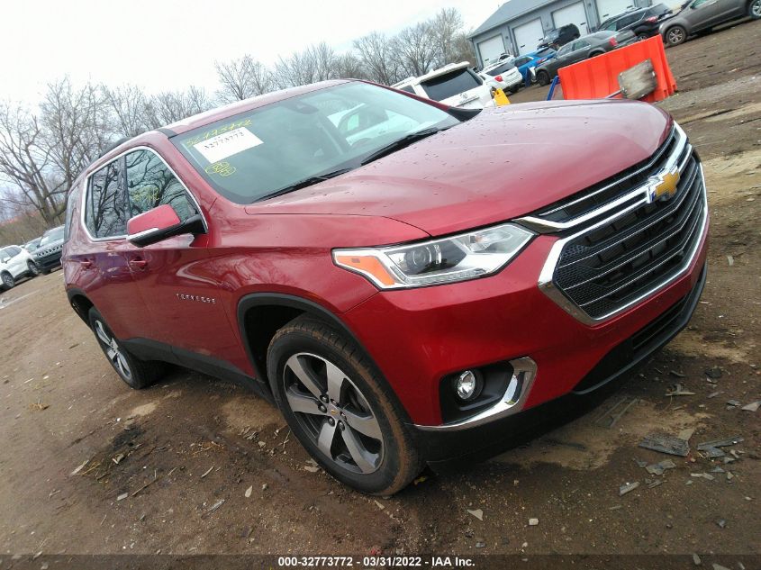 2020 CHEVROLET TRAVERSE LT LEATHER VIN: 1GNERHKW5LJ169660