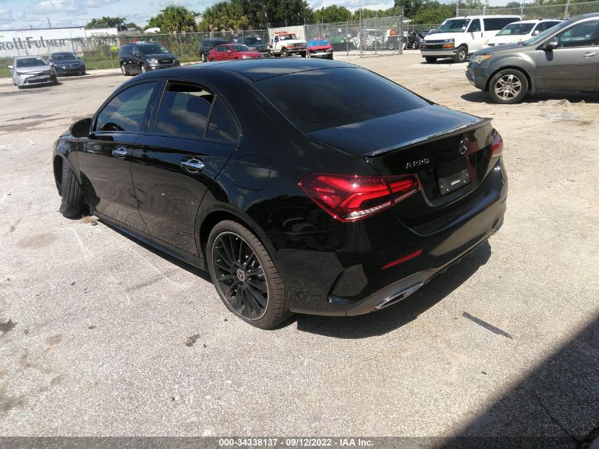 2021 MERCEDES-BENZ A-CLASS A 220 VIN: W1K3G4EB2MJ299412