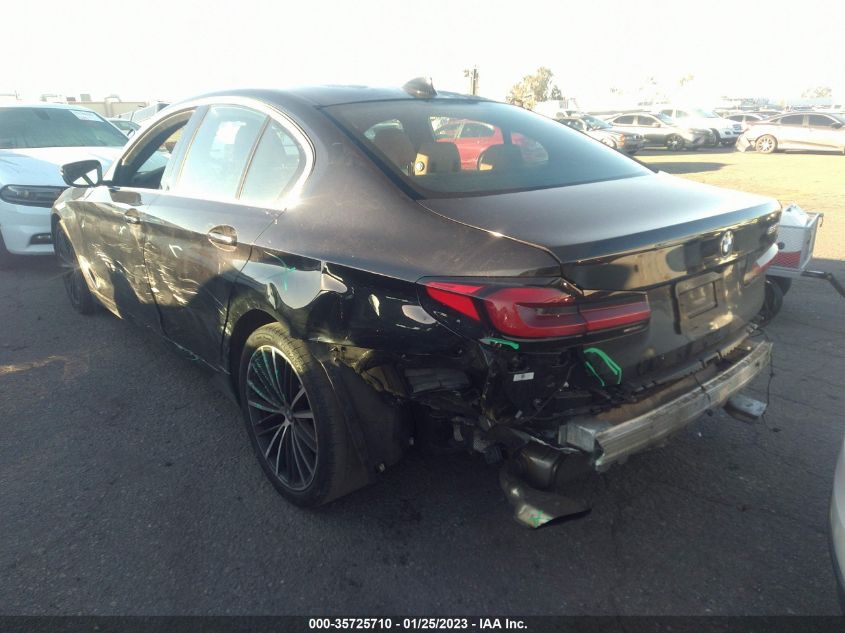 2021 BMW 5 SERIES 530I VIN: WBA53BH03MCF48334