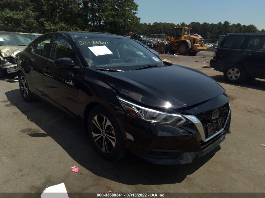 2022 NISSAN SENTRA SV VIN: 3N1AB8CVXNY271541