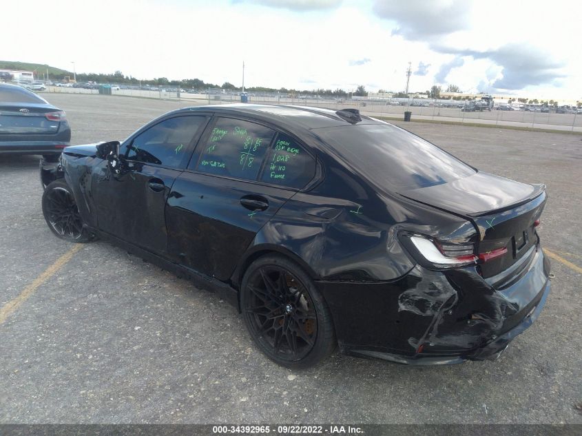 2021 BMW M3 VIN: WBS53AY07MFL44167