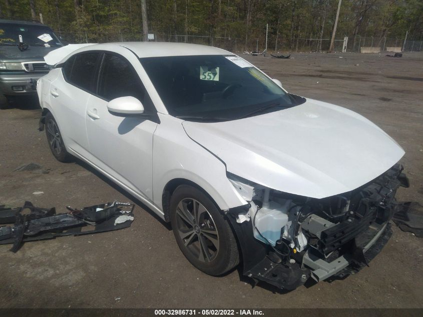 2020 NISSAN SENTRA SV VIN: 3N1AB8CV0LY309694