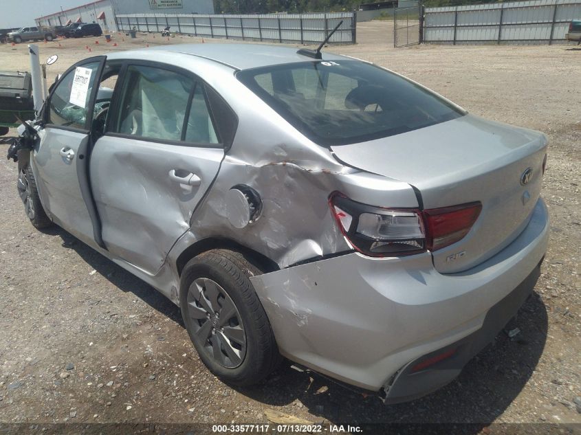 2020 KIA RIO S VIN: 3KPA24AD4LE337340