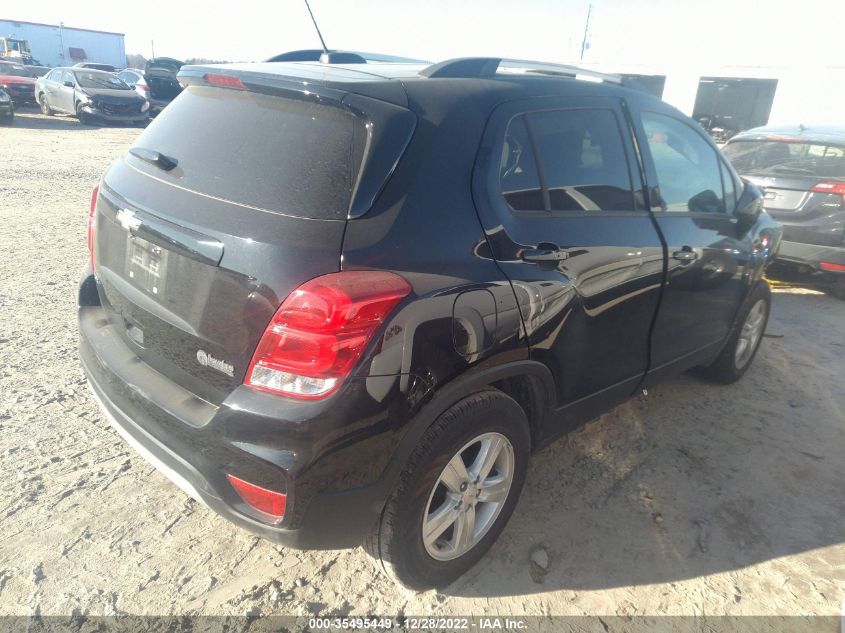 2021 CHEVROLET TRAX LT VIN: KL7CJLSB9MB338532