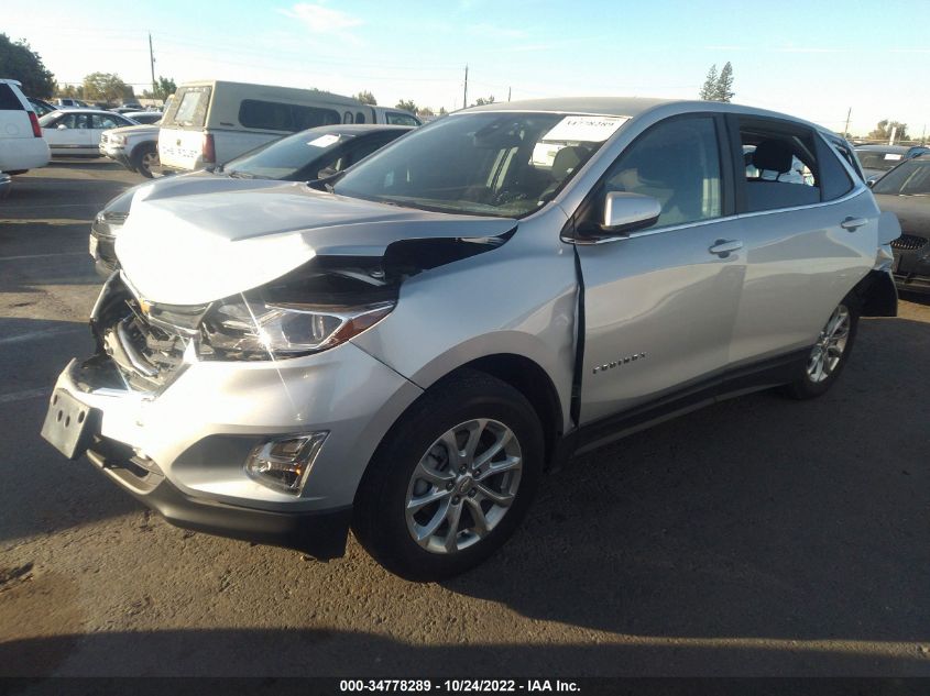 2021 CHEVROLET EQUINOX LT VIN: 3GNAXTEV2ML387401