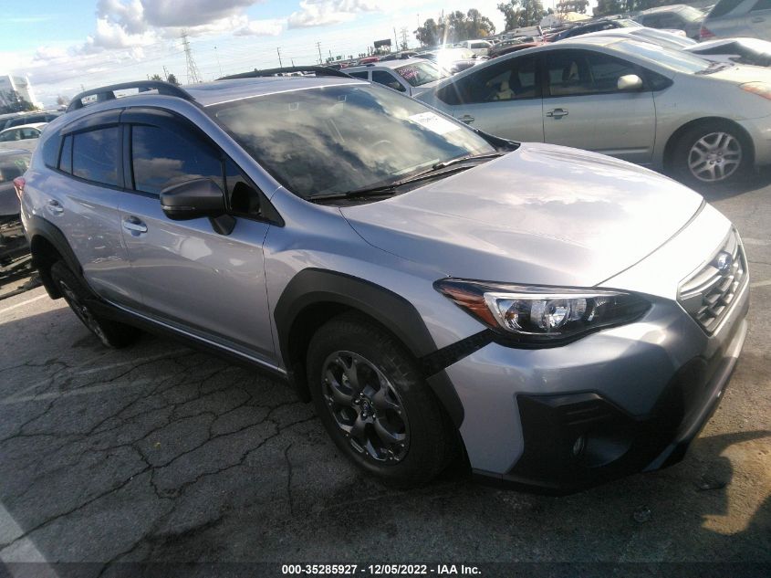 2022 SUBARU CROSSTREK SPORT VIN: JF2GTHSC7NH286273