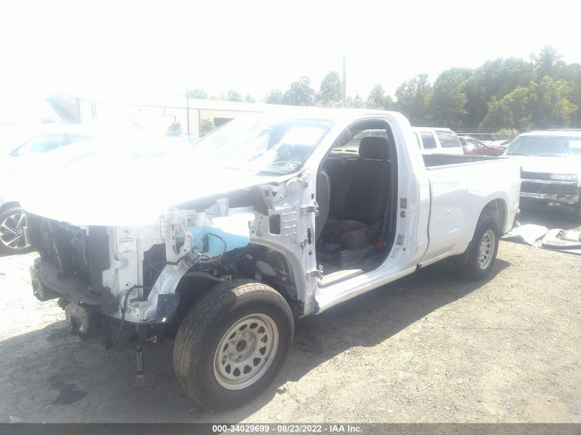 2020 CHEVROLET SILVERADO 1500 WORK TRUCK VIN: 3GCNWAEH9LG178191