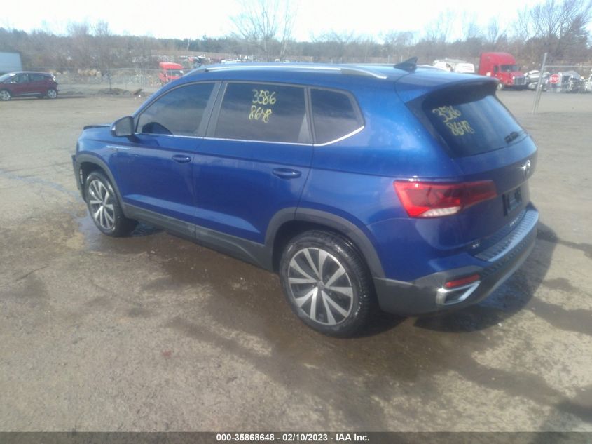 2022 VOLKSWAGEN TAOS SE VIN: 3VVWX7B28NM038384