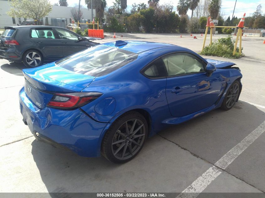 2023 SUBARU BRZ LIMITED VIN: JF1ZDBE17P9701400