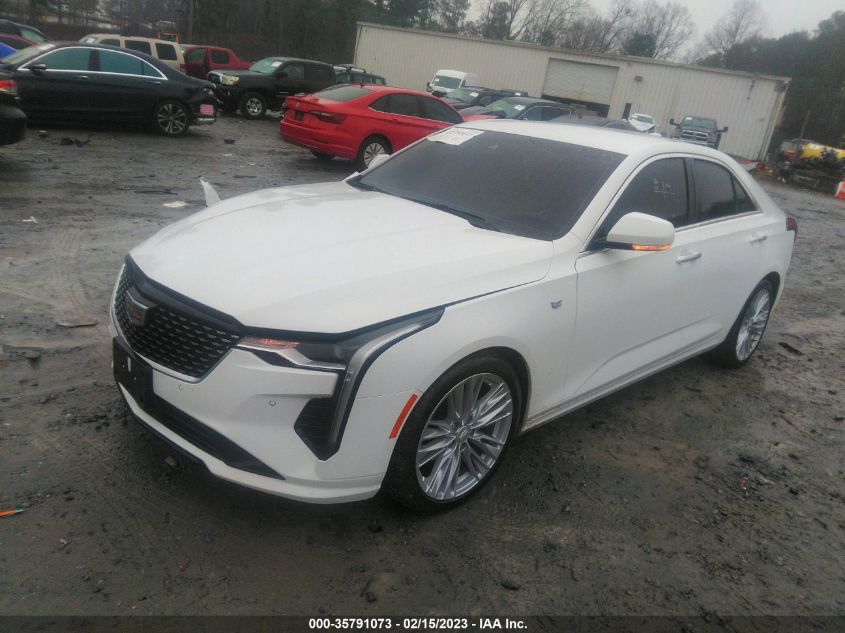 2022 CADILLAC CT4 PREMIUM LUXURY VIN: 1G6DB5RK6N0120666