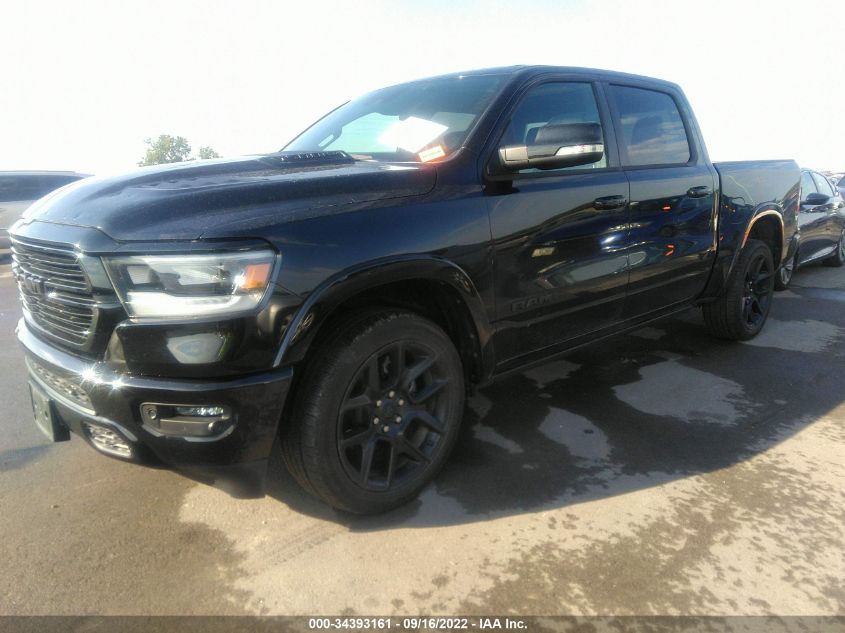 2021 RAM 1500 LARAMIE VIN: 1C6SRFJT7MN612075
