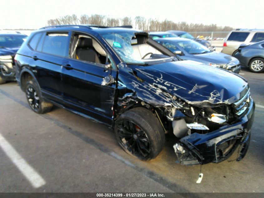 2021 VOLKSWAGEN TIGUAN SE/SE R-LINE BLACK/SEL VIN: 3VV2B7AX7MM020273
