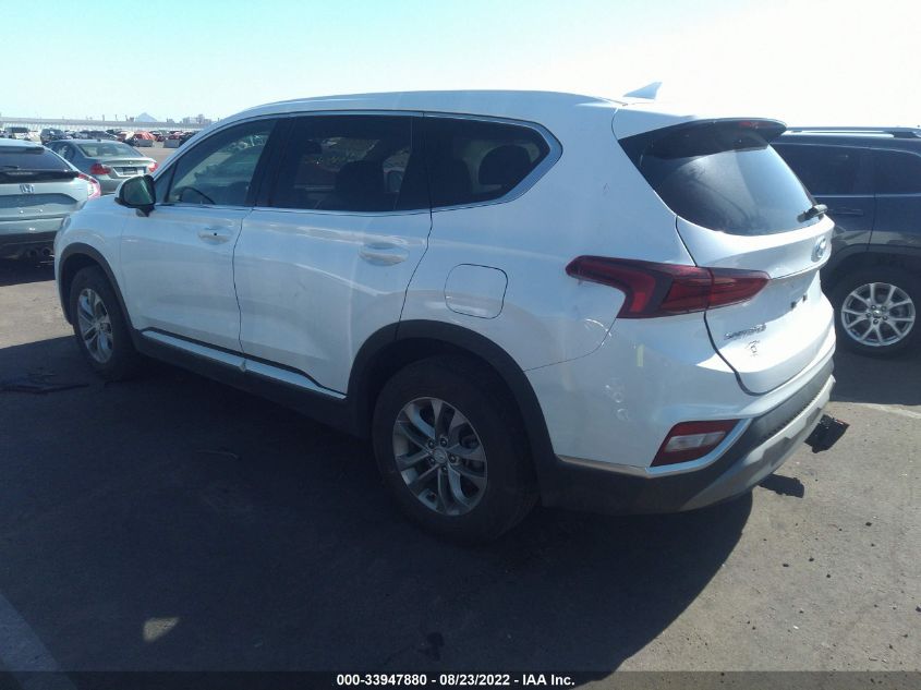 2020 HYUNDAI SANTA FE SEL VIN: 5NMS3CAD9LH216646