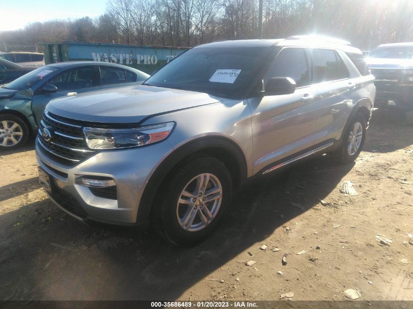 2022 FORD EXPLORER XLT VIN: 1FMSK7DH7NGA00762