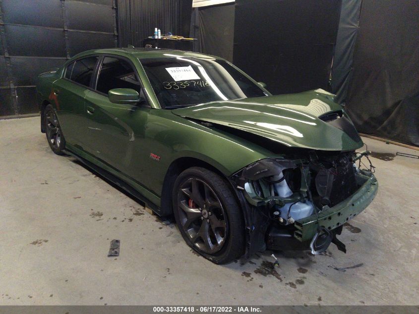 2020 DODGE CHARGER SCAT PACK VIN: 2C3CDXGJ9LH172492