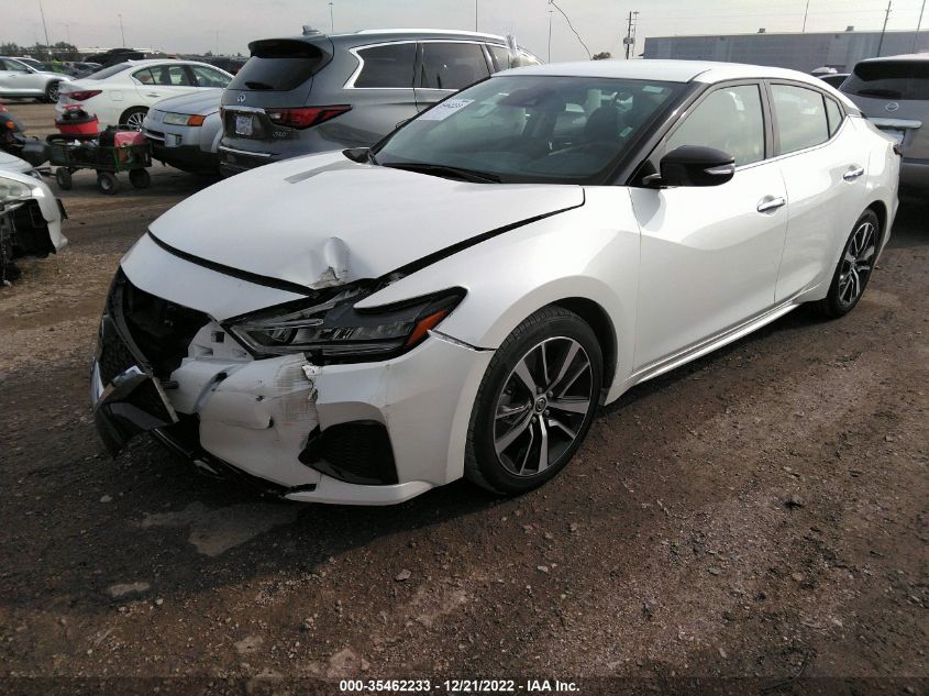 2022 NISSAN MAXIMA SV VIN: 1N4AA6CV8NC504139