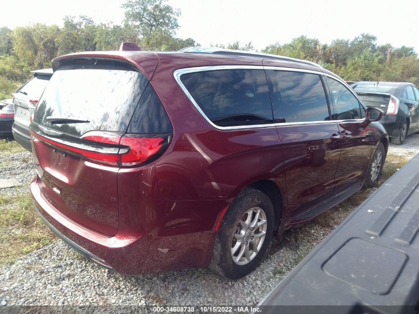 2021 CHRYSLER PACIFICA TOURING L VIN: 2C4RC1BG8MR580432