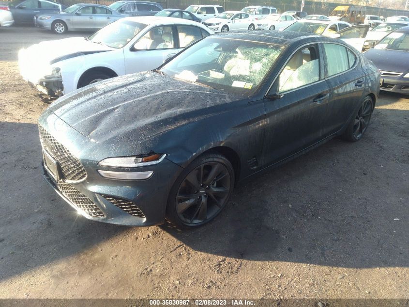 2023 GENESIS G70 2.0T VIN: KMTG34TA9PU105982
