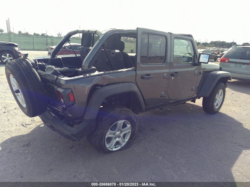 2023 JEEP WRANGLER SPORT S VIN: 1C4HJXDM4PW548659