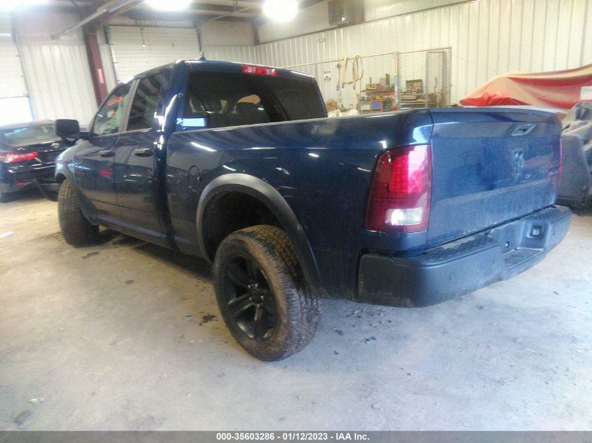 2022 RAM 1500 CLASSIC WARLOCK VIN: 1C6RR7GG7NS221932