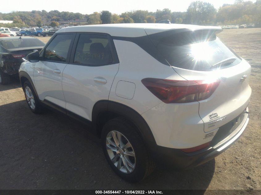 2021 CHEVROLET TRAILBLAZER LS VIN: KL79MNSL2MB008754