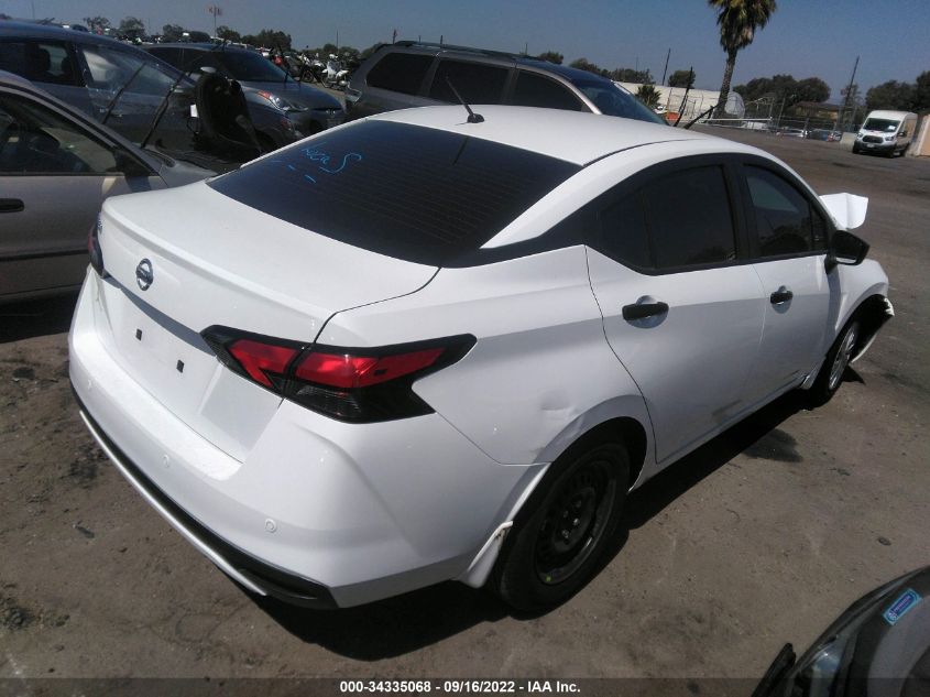 2021 NISSAN VERSA S VIN: 3N1CN8DV9ML917839