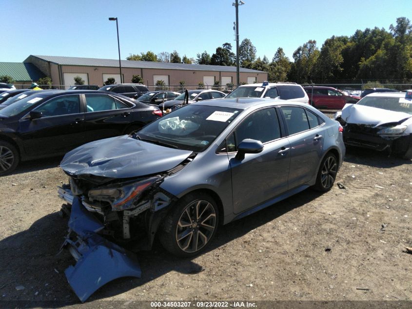2021 TOYOTA COROLLA SE/APEX SE VIN: JTDP4MCE6MJ054310