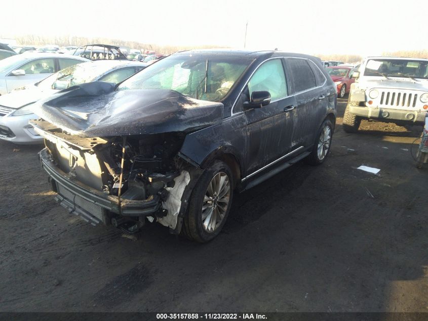 2020 FORD EDGE TITANIUM VIN: 2FMPK4K94LBA99447