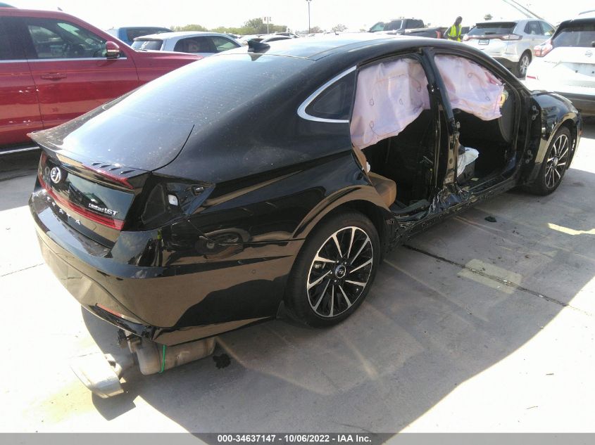 2021 HYUNDAI SONATA LIMITED VIN: 5NPEH4J28MH064169