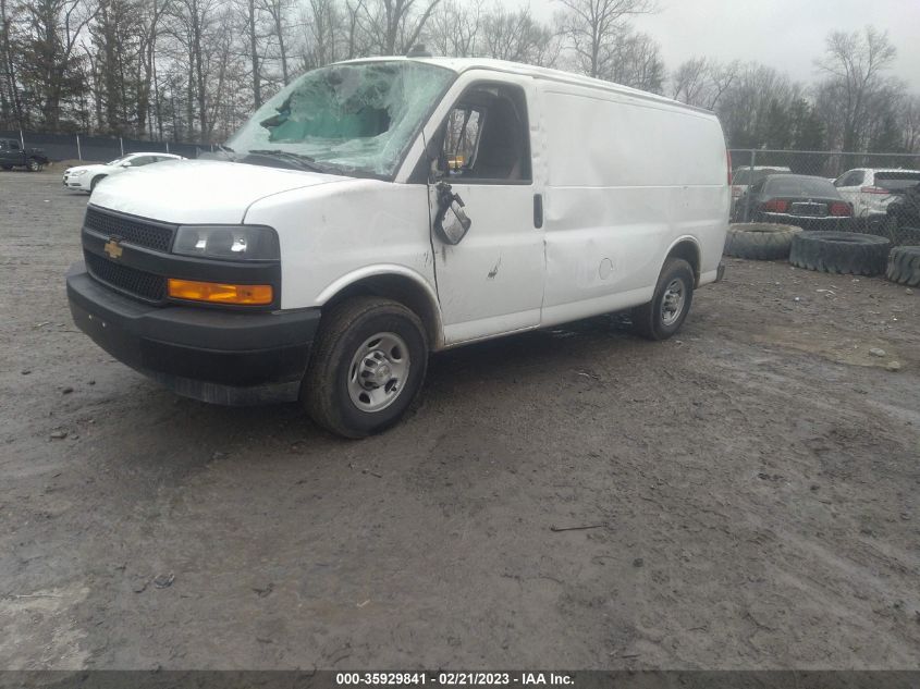 2022 CHEVROLET EXPRESS CARGO VAN VIN: 1GCWGAF72N1167512