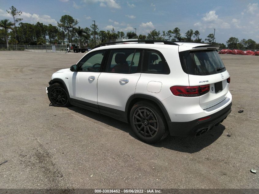 2021 MERCEDES-BENZ GLB AMG GLB 35 VIN: W1N4M5BB9MW115726