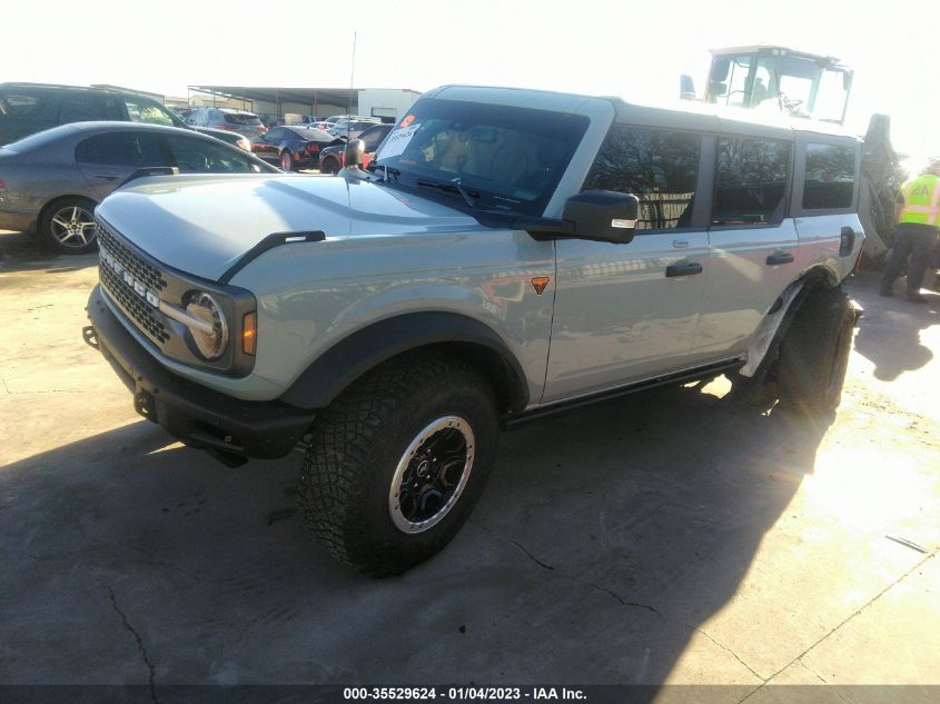 2022 FORD BRONCO BASE/BIG BEND VIN: 1FMEE5DPXNLB21650