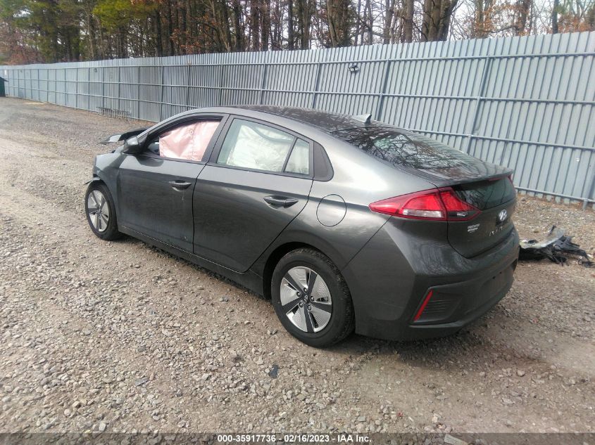 2022 HYUNDAI IONIQ HYBRID BLUE VIN: KMHC65LC5NU275499