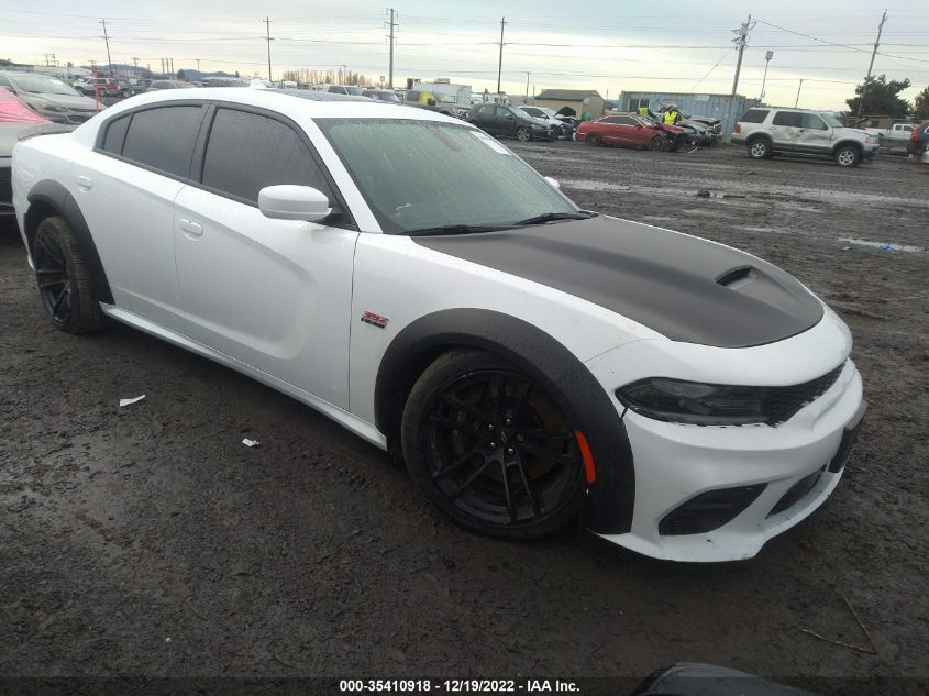 2021 DODGE CHARGER SCAT PACK WIDEBODY VIN: 2C3CDXGJ4MH582506